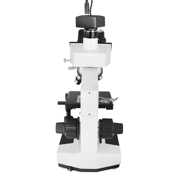 40X-1500X Biological Compound Laboratory Microscope, Trinocular, Halogen Light + USB Digital Camera