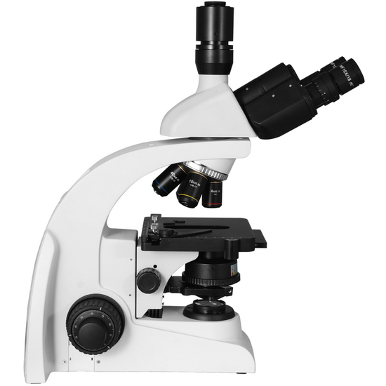 40X-1000X Biological Compound Laboratory Microscope, Trinocular, Halogen Light, High Eyepoint Eyepieces BM03010301