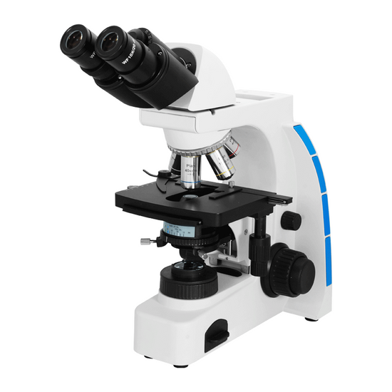 40X-1000X Biological Compound Laboratory Microscope, Binocular, Halogen Light, Infinity Plan