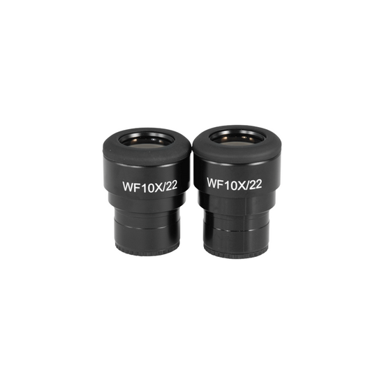 WF 10X Widefield Focusable Microscope Eyepieces, High Eyepoint, 30mm, FOV 22mm, Adjustable Diopter (Pair) BM04042221