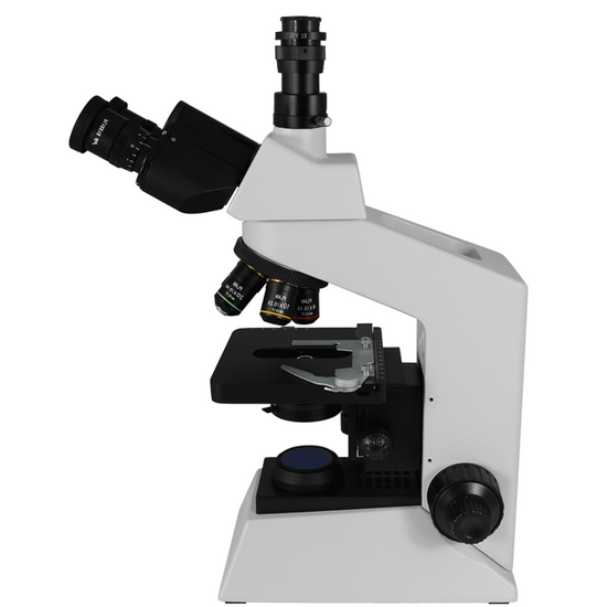 40X-1000X Biological Compound Laboratory Microscope, Trinocular, Halogen Light, NA 1.25 Abbe Condenser