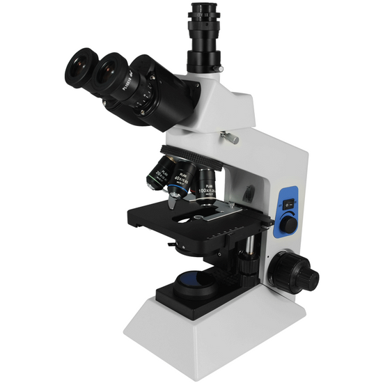 40X-1000X Biological Compound Laboratory Microscope, Trinocular, Halogen Light, Infinite