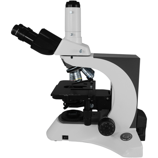 40X-1000X Biological Compound Laboratory Microscope, Trinocular, Halogen Light, High Eyepoint Eyepieces BM13010303