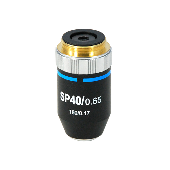 40X Semi-Plan Achromatic Microscope Objective Lens Working Distance 0.6mm
