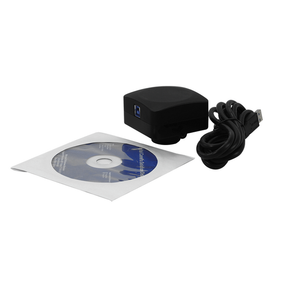 10MP USB 3.0 CMOS Color Digital Microscope Camera + Full HD Video Capture 24.5fps + Measurement, Calibration Function for Windows XP/7/8/10