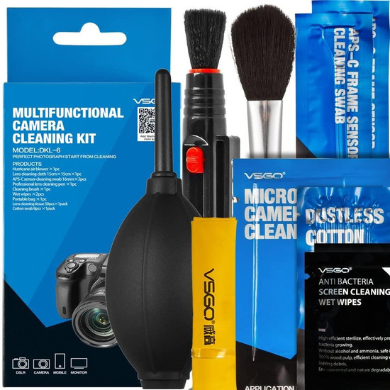 VSGO Multifunctional Camera Cleaning Kit DKL-6