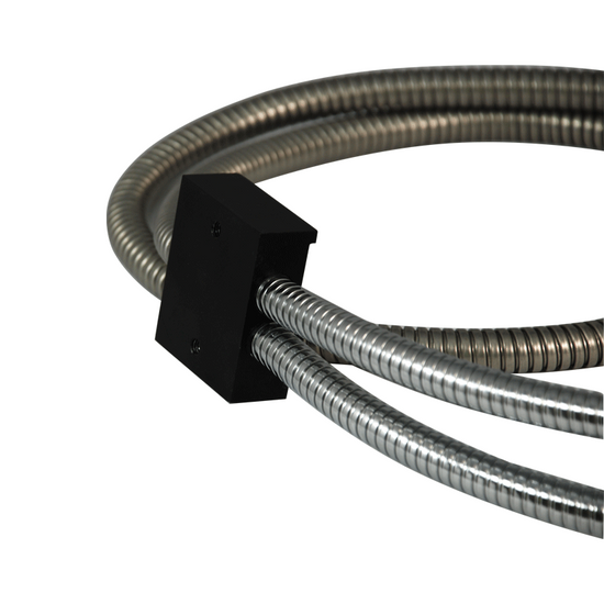 Dual Gooseneck Light Guide Cables for Microscope Fiber Optic Illuminator, Length 1500mm