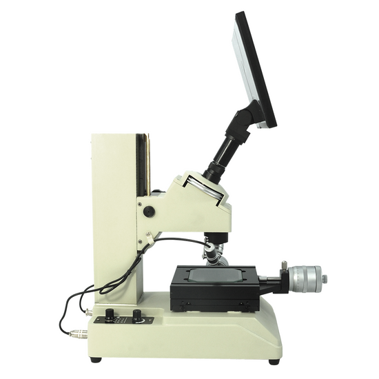 Toolmakers Microscope 30X 93.6X LED Industrial Inspection Measuring + LCD Digital Camera