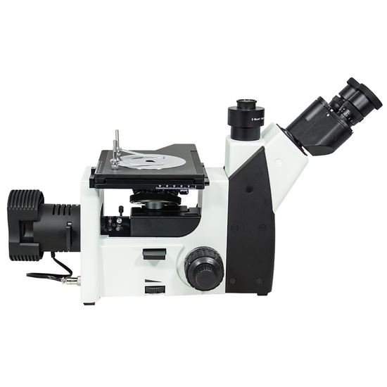 50X-1000X Inverted Metallurgical Microscope, Trinocular, Halogen Light