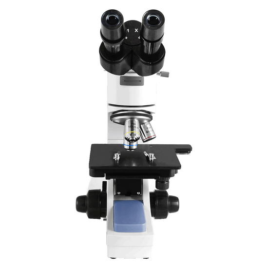 40X-400X Metallurgical Microscope, Binocular, Halogen Light, Bright Field