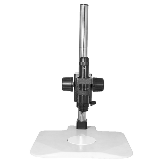 0.35X-2.25X Industrial Inspection Video Zoom Microscope, Post Stand