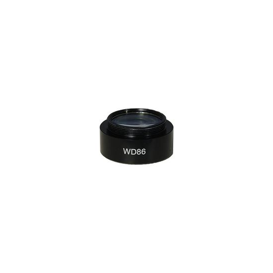 1X Achromatic Microscope Objective Lens for MZ0503 Video Zoom Microscope (26mm) Working Distance 86mm