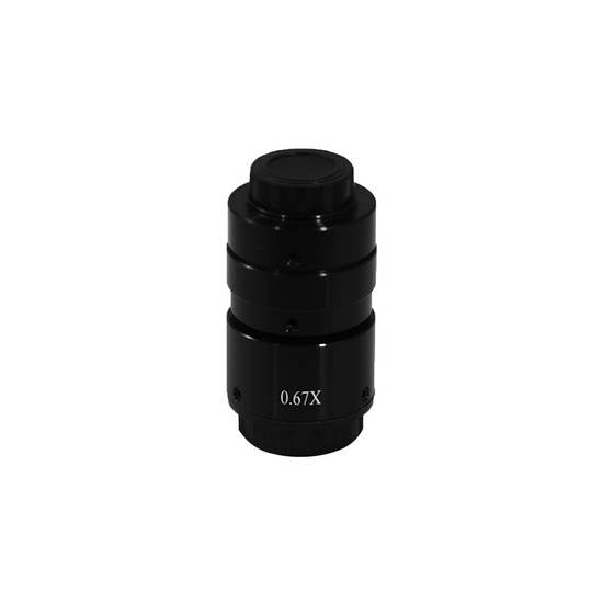 0.67X Microscope Camera Coupler C-Mount Adapter 25.4mm