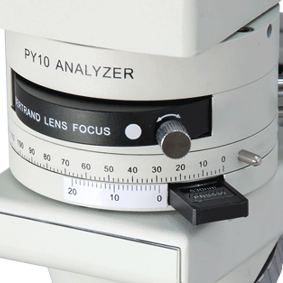 Polarizing Microscope Analyzer Slider, Full Wavelength Retardation Plate 530nm for Geology, Gypsum Test Plate