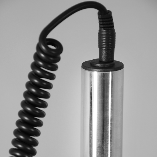 Microscope Post Stand, 76mm Fine Focus Rack, Top and Bottom LED Light (Dimmable)