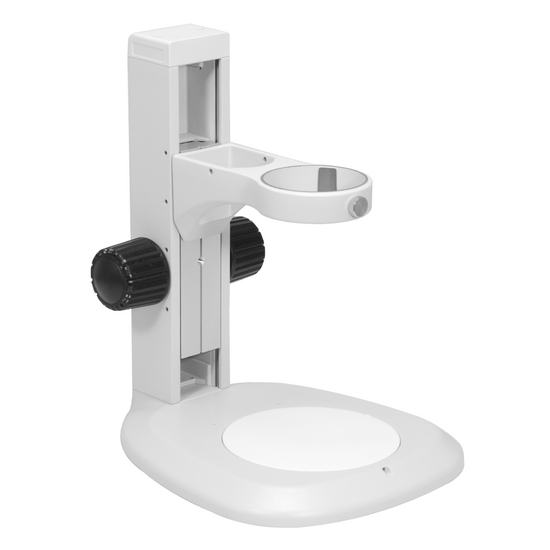 ESD Microscope Track Stand, 76mm Coarse Focus Rack, 280mm Track Length