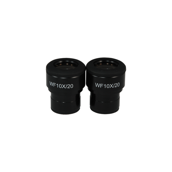 WF 10X Widefield Focusable Microscope Eyepieces, High Eyepoint, 30mm, FOV 20mm, Adjustable Diopter (Pair) SZ04013221