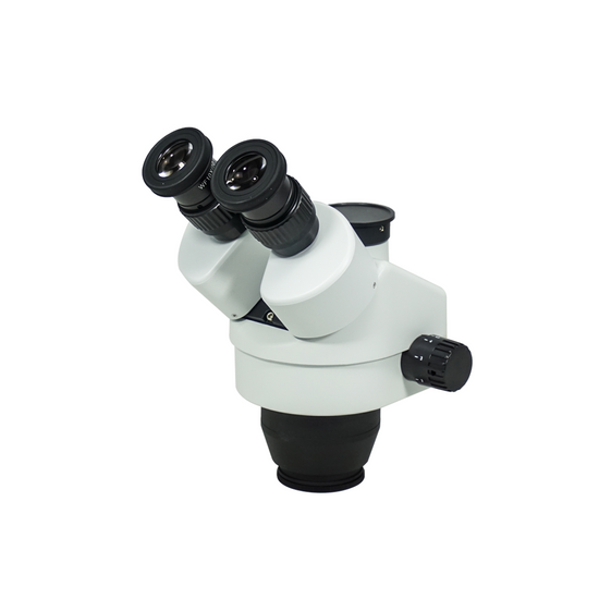 7-45X Zoom Stereo Microscope Head, Trinocular, Field of View 20mm Working Distance 100mm SZ05031131