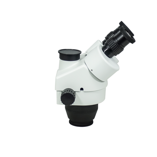 7-45X Zoom Stereo Microscope Head, Trinocular, Field of View 20mm Working Distance 100mm SZ05031131