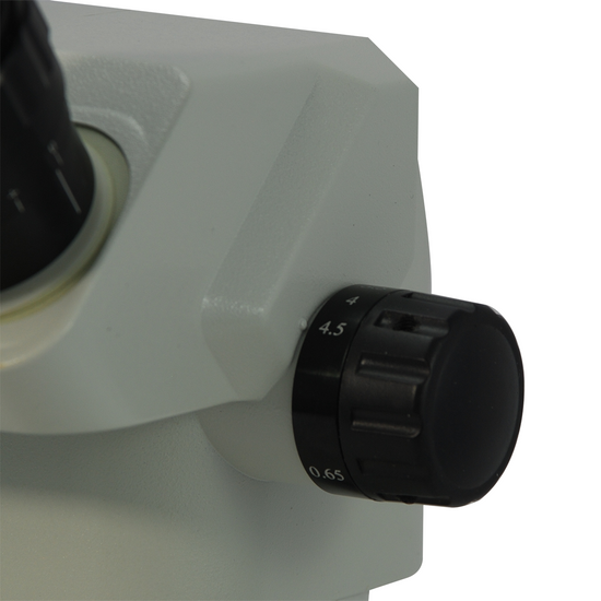 6.5-45X Zoom Stereo Microscope Head, Binocular, Field of View 22mm Working Distance 103mm SZ07021123