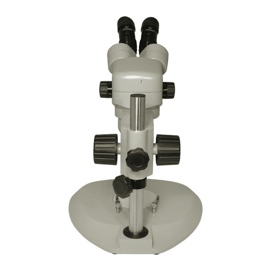 10X-65X Super Widefield Zoom Stereo Microscope, Binocular, Post Stand