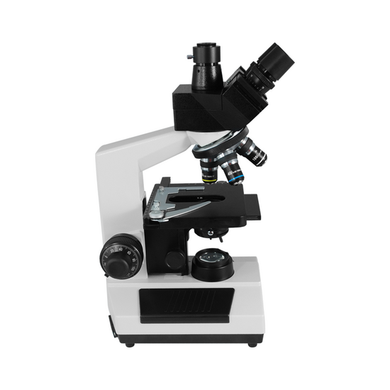 40X-160X Biological Compound Laboratory Microscope, Trinocular, LED Light