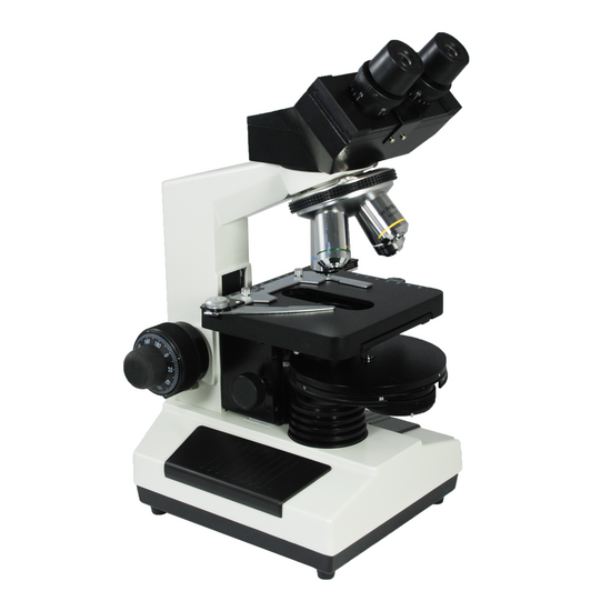 40X-1600X Phase Contrast Lab Microscope, Binocular, Halogen Light