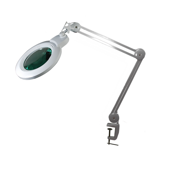 3 Diopter (1.75X Magnification) LED Magnifying Lamp with Clamp, 7 inch Lens