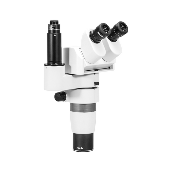 8-65X Parallel Zoom Stereo Microscope Head, Trinocular, Adjustable Eyetube Angle 0-35 Degrees with Focusable Eyepieces PZ04011232
