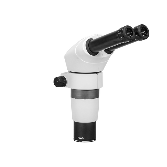 8-80X Parallel Zoom Stereo Microscope Head, Binocular, Eyetube Angle 20 Degrees with Focusable Eyepieces PZ04011321