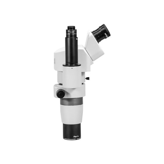 8-80X Parallel Zoom Stereo Microscope Head, Trinocular, Adjustable Eyetube Angle 0-35 Degrees with Focusable Eyepieces PZ04011332