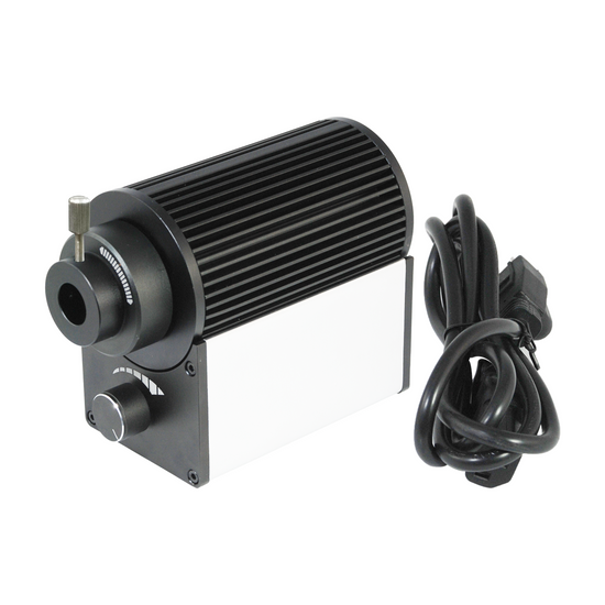 20W UV Free LED Fiber Optic Illuminator Microscope Light Source Box with Heat Sink
