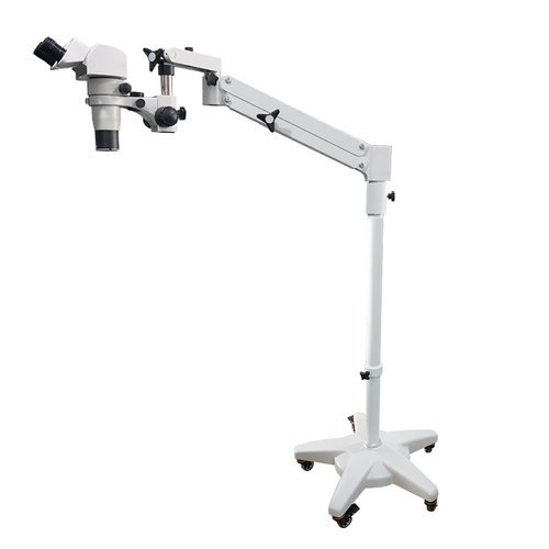 8-50X Pneumatic Arm Binocular Parallel Zoom Stereo Microscope