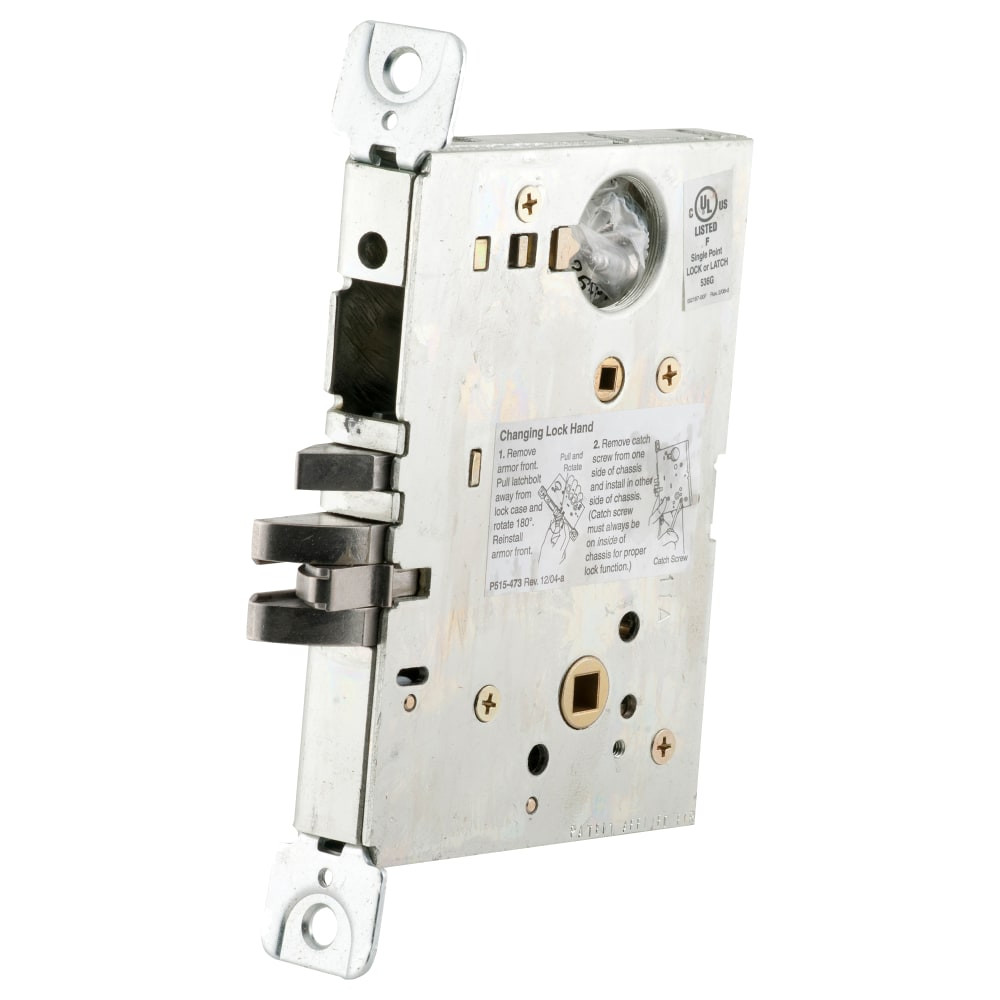 Schlage L Series Mortise Lockset, Storeroom (F07) Function, Lockbody