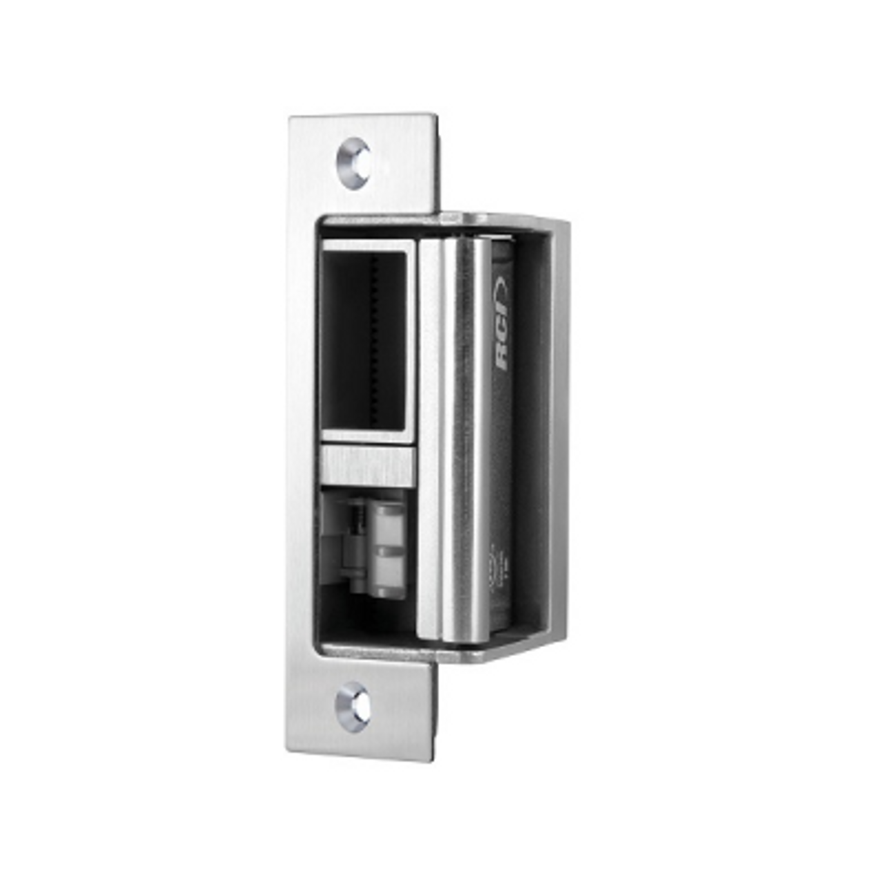RCI 2 Series All-in-One Electric Strike, Satin Stainless Steel