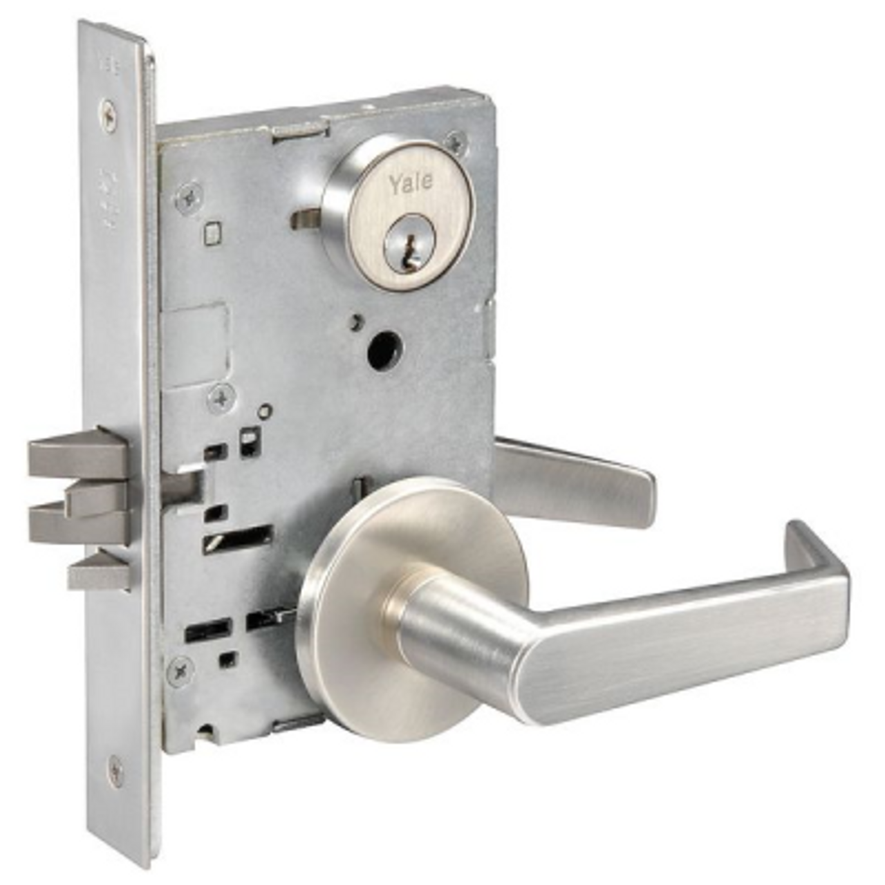 Yale 8800FL Heavy Duty Mortise Lockset, Storeroom/Closet (F07) Function