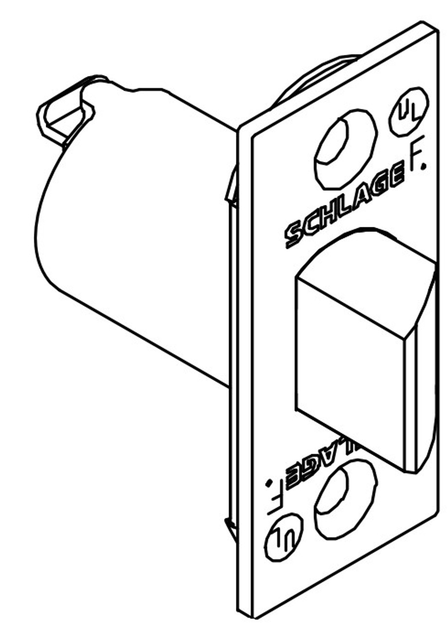 Schlage spring latch 