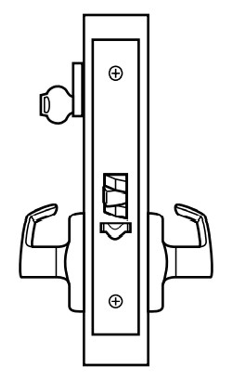 ML01EL Fail Safe Electrified Solenoid Institutional Mortise Lock (Corbin  Russwin 2000 Series Replica)