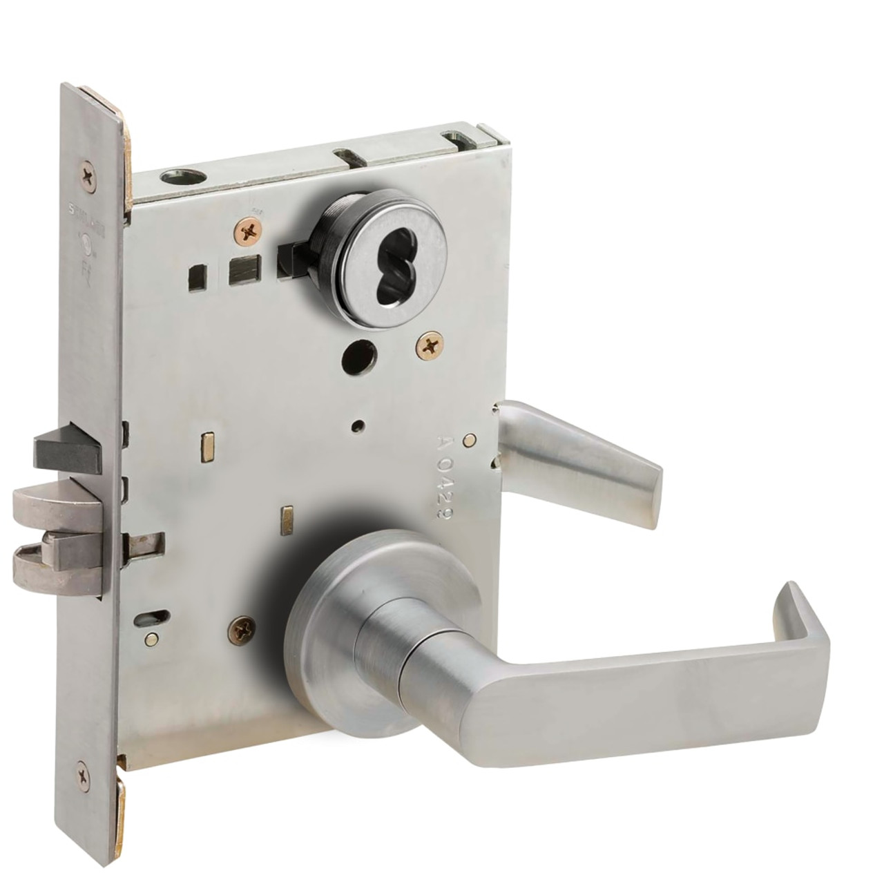 Schlage L Series Mortise Lockset, Office/Inner Entry Auto Unlock Function -  
