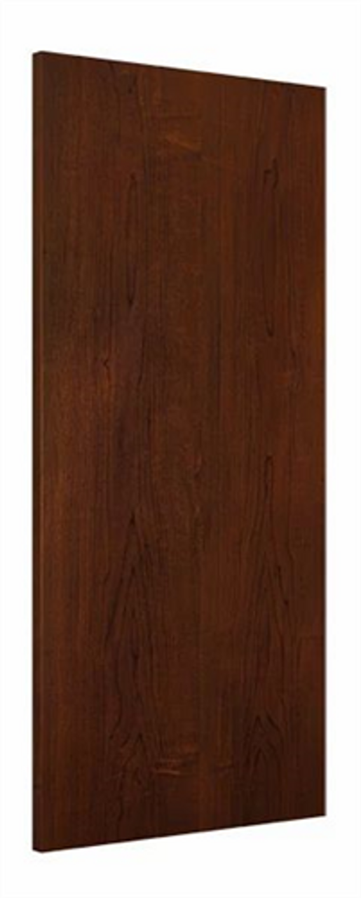 Wood Door 4'-0" x 7'-0", Plain Sliced White Maple, Prefinished Espresso