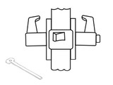 Corbin Russwin UT5220 Unit Lock, Privacy Function