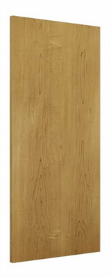 Wood Door 3'-0" x 7'-0", Plain Sliced White Maple, Prefinished Cane