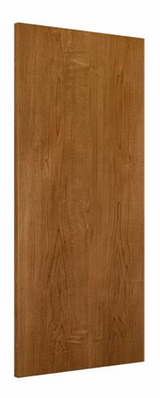 Wood Door 3'-0" x 8'-0", Plain Sliced White Maple, Prefinished Nutmeg