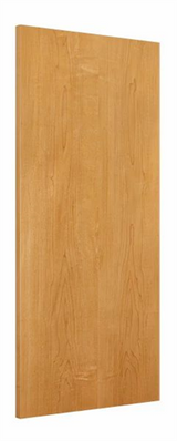 Wood Door 3'-6" x 7'-0", Plain Sliced White Maple, Prefinished Honey