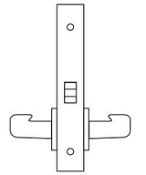 Sargent 8200 Series Heavy Duty Mortise Lockset, Passage/Closet (8215) Function, Lockbody Only