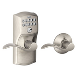 Schlage Residential FE-Series Keypad Cylindrical Lockset, Auto Lock