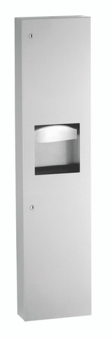 Bobrick B-380349 Paper Towel Dispenser/Waste Receptacle