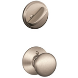 Schlage Residential F-Series Interior Handle Set, Entrance Function