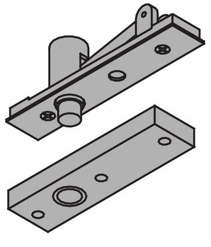 Ives 7255J, Center Hung Pivot, Top Only