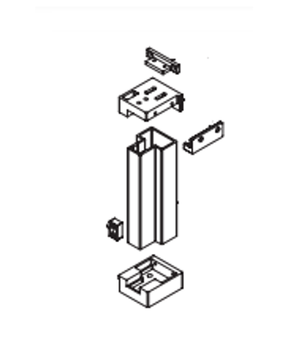 Sargent 980 Removable Mullion for Exit Devices